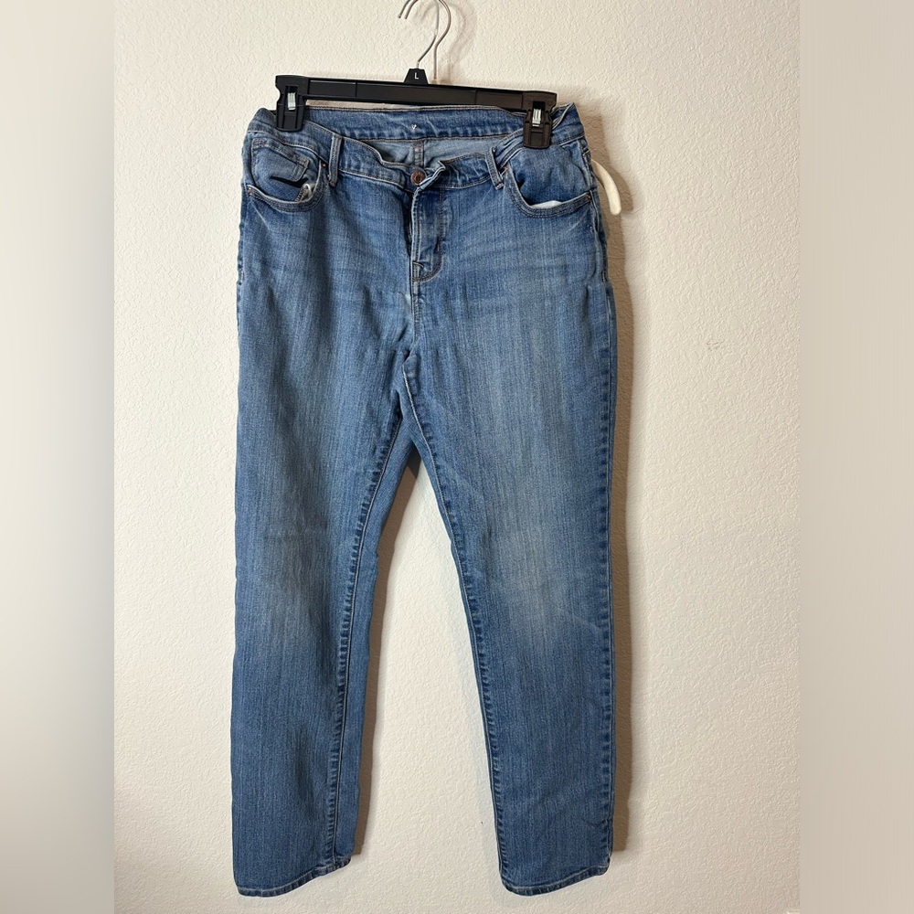 Female Blue Jeans. Size 6 short.